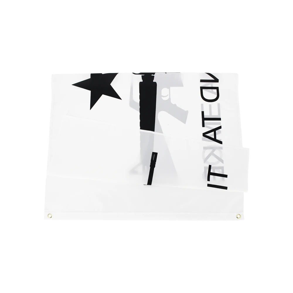 DMSE Come And Take It Gonzales Historical Texas Revolution Flag 3X5 Ft Foot 100% Polyester 100D Flag UV Resistant (3' X 5' Ft Foot - Foto 14