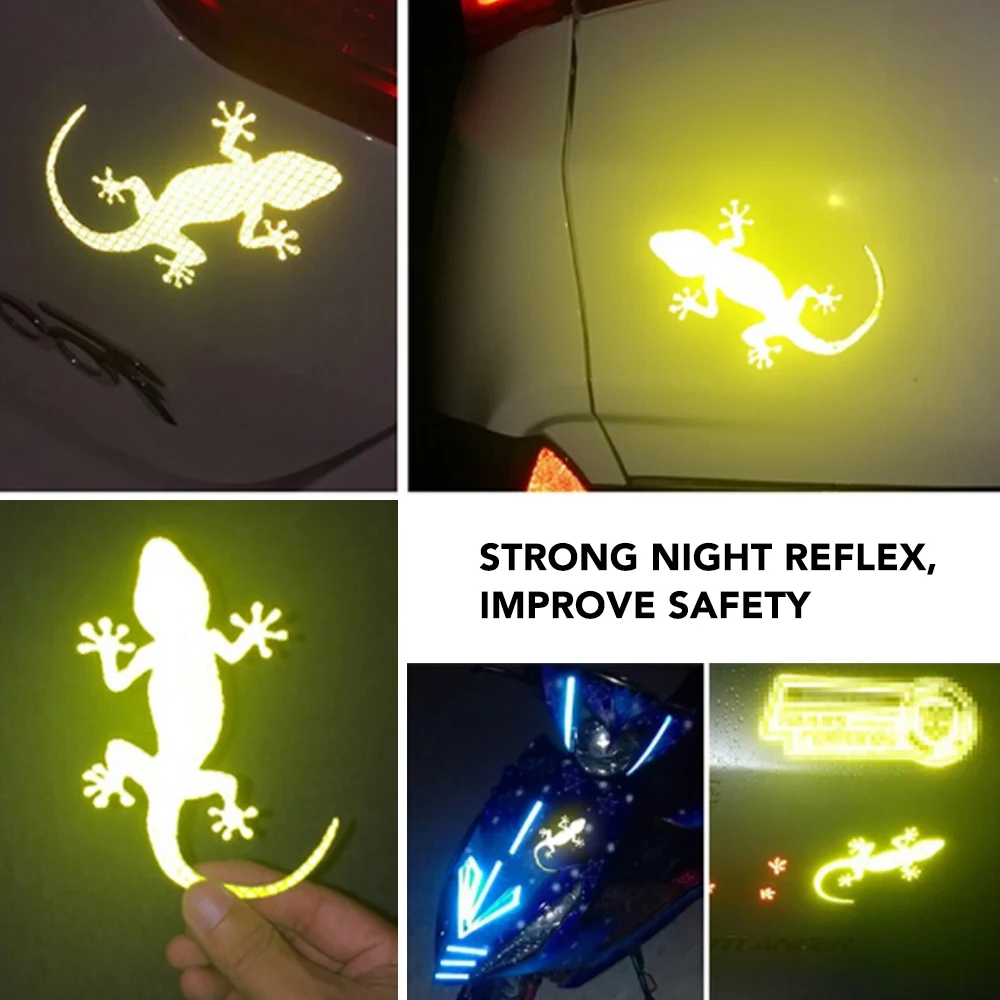 Предупреждение ющий знак Gecko Светоотражающая наклейка для Jeep Grand Cherokee Компас