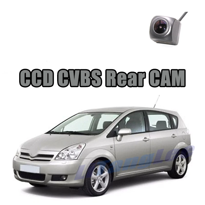 

Автомобильная камера заднего вида CCD CVBS 720P для TOYOTA Verso Sportsvan AR10 2004 ~ 2009 обратное ночное видение Водонепроницаемая парковочная резервная камера