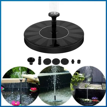 Solar Power Fontein Pomp Watervallen Power Solar Vogel Bad Vijver Pool Outdoor Fontein Huis Tuin Decoratie