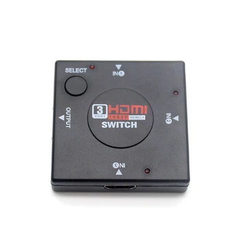 

Mini V1.4 3 Port HDMI Switch Switcher HDMI Splitter HDMI Port for Xbox 360 PC DV DVD HDTV 1080P for PS3 PS4