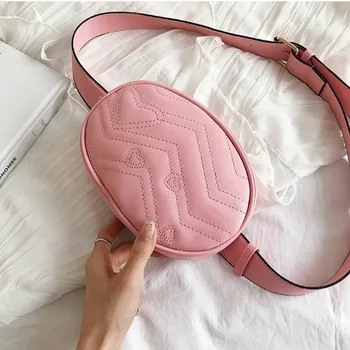 

Fashion Women Waist Packs Belt Bum Bag Lady Luxury Faux Leather Fanny Pack