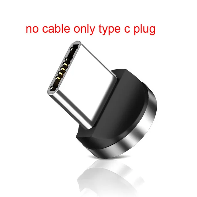 GARAS Magnetic USB Cable Adroid  Micro USB&Type C 3A Fast Charging Charger Data Cable QC3.0 Quick Charge Magnet Charger Cable only plug for type c