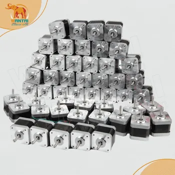 

3D Reprap Makebot Printer, Robot,60 PCS Wantai 42BYGHW609,Nema 17 Stepper Motor 4000g.cm,1.7A CNC