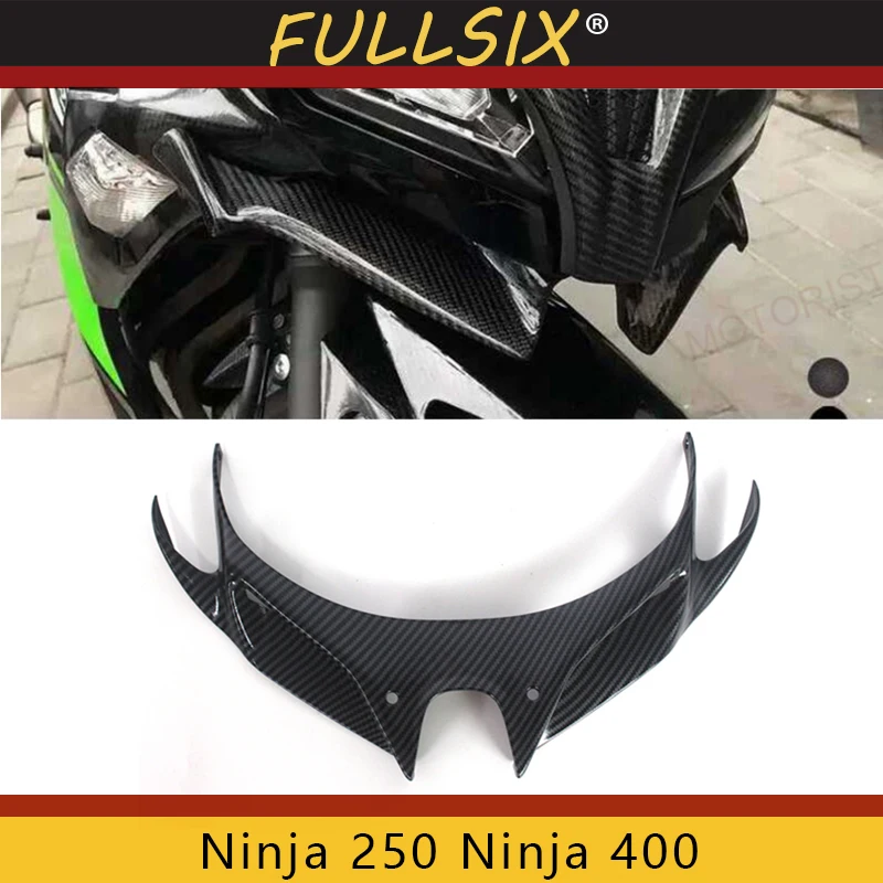 Передние Обтекатели для мотоциклов KAWASAKI ninja 250 400 2018 2019 аэродинамические крылья из