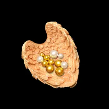 

Crystal Epoxy Resin Mold Angel Wing Storage Box Casting DIY Craft Silicone Mould F3MF