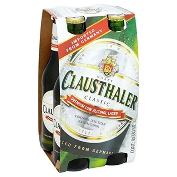 

Clausthaler faible teneur en alcool Lager 4 x 330ml