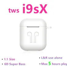 I9s X tws беспроводные наушники 6D Super Bass i9s tws mini Bluetooth 5,0 наушники PK tws i9s i10 i12 i30 i60 tws