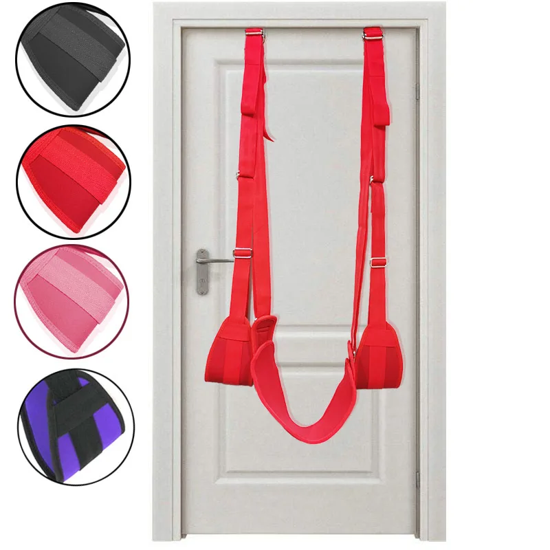 Multicolor Door swing Multipurpose Adult swing with seat cushion