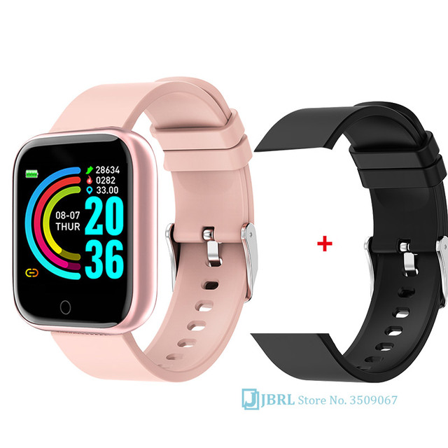 Fashion Smart Watch Men Women Smartwatch For Android IOS Electronics Smart Clock Fitness Tracker Silicone Strap Smart-Watch