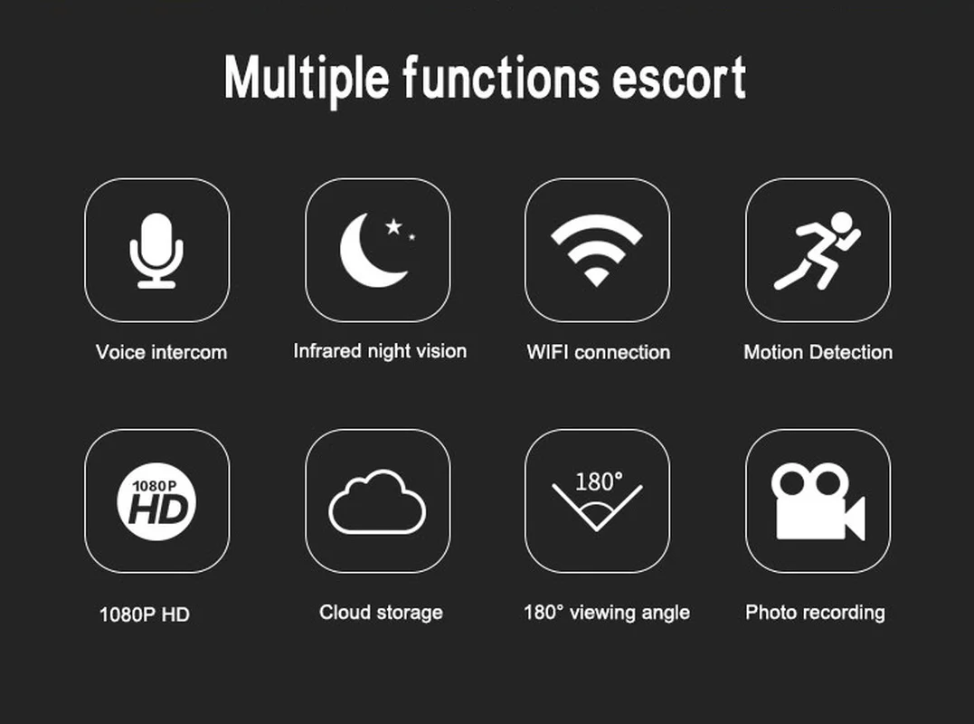 Камера наблюдения wifi IP камера 1080P наружная мини водонепроницаемая Домашняя безопасность Облачное хранилище CCTV камера ИК домофон купол Видео