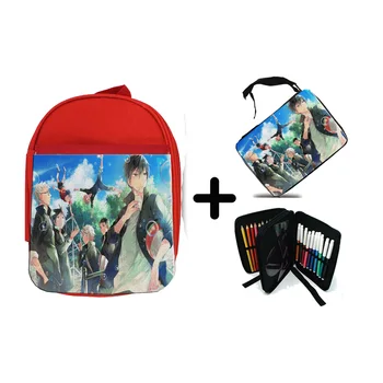 

PACK BACKPACK NETWORK AND CASE HAIKYUU TO THE TOP CHARACTERS school