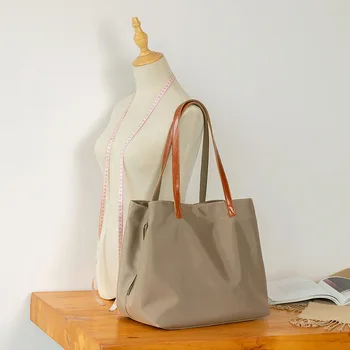 

Large bag female casual new nylon Oxford cloth large capacity tote bag wild shoulder bag tide canvas handbag