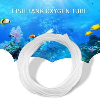 

1/2/3/5/10M 4-8mm Oxygen Pump Hose for Air Bubble Stone Aquarium Fish Tank Pond Pump Oxygen Pipe Tube Aquarium Accessory