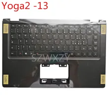 Чехол для lenovo Yoga2-13 C черный/с подсветкой Клавиатура США 90205193 AP138000610