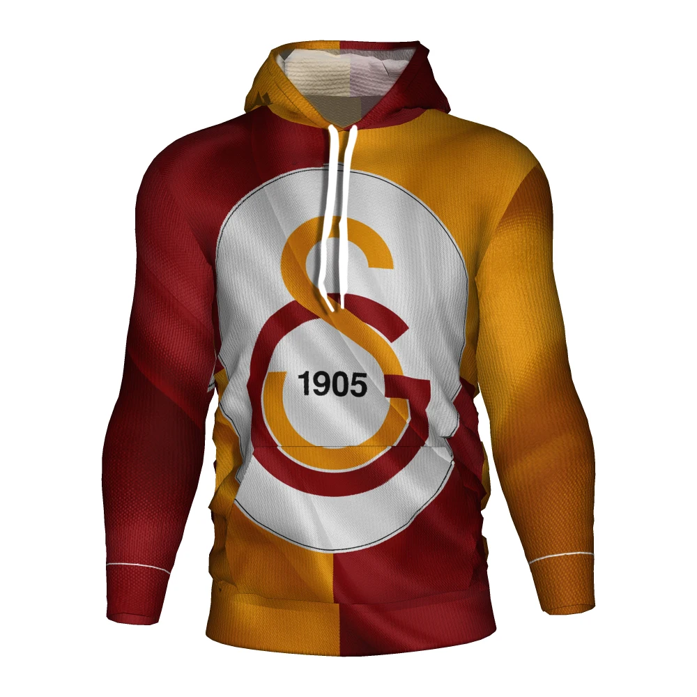 Galatasaray футболка для футбола 2018 2019 футбольная 3d Толстовка с капюшоном спортивный