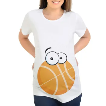 

New Fashion Pregnancy Shirt Women Cartoon Print Short Sleeve Casual Blouse Tops Enfermera Lactancia Mothers Plus Size Clothing