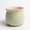 6 Colors Simple Pure Color Ceramic Planter Fleshy Plant Pot Flower Plant Vase Micro Landscape Home Garden Decoration 5