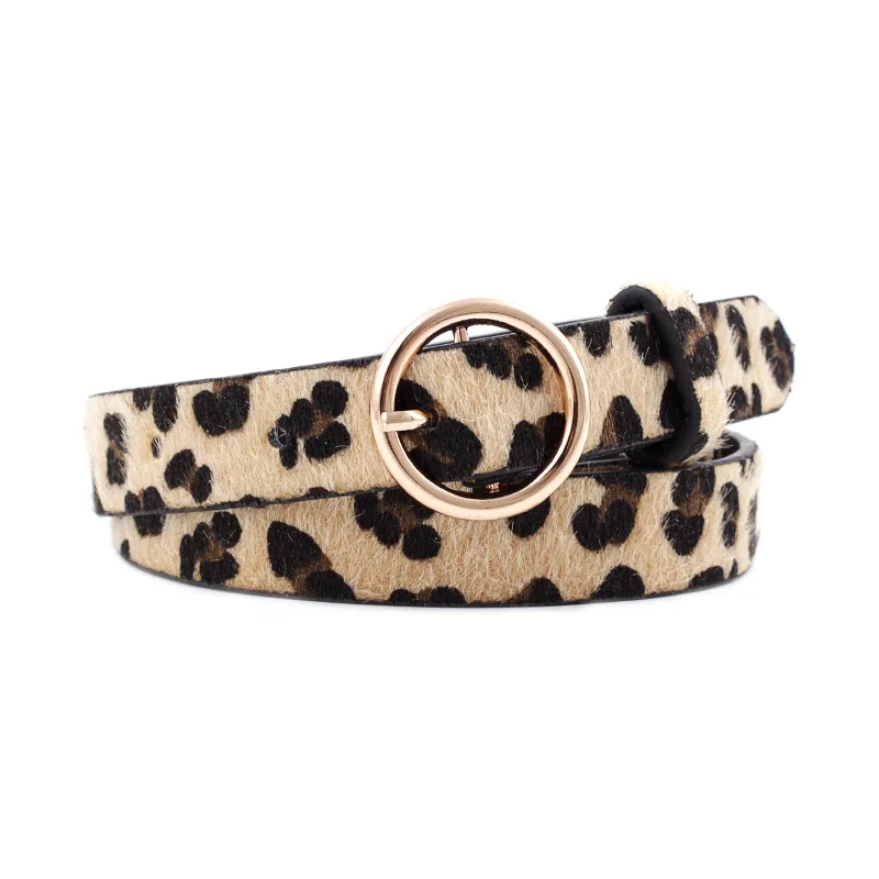 Maya Statement Belt Leopard Snake And Zebra Print Belt