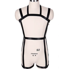 Бандаж для мужчин, ночная Клубная одежда для геев, плечо, грудь, нижнее белье, пояс, набор, ремни, костюмы