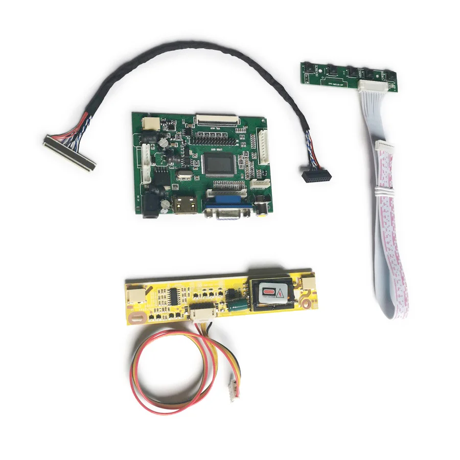 kit 2-CCFL +VGA+AV fit TX39D80VC1GAA/QD15TL08/LQ154K1LA5E/LP154WX3 1280*800 30-Pin LVDS display controller board LCD screen | Компьютеры и