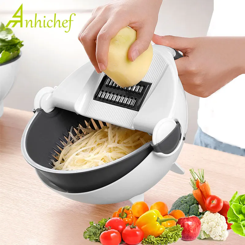

Multifunctional Vegetable Cutter Mandoline Vegetable Slicer Household Potato Slicer Chip Slicer Radish Grater Kitchen Tools