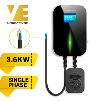 

16A 1Phase EV Charger Electric Vehicle Charging Station with Type 2 Socket IEC 62196-2 for Audi Citroen Hyundai Renault ZOE