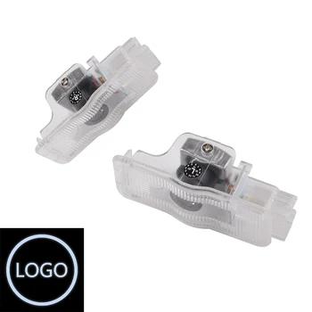 

2pcs/lot Car LED Logo Door Light Laser Projector Welcome lamp For Peugeot 408 508 RCZ 1007 3008 Car Styling Accessories