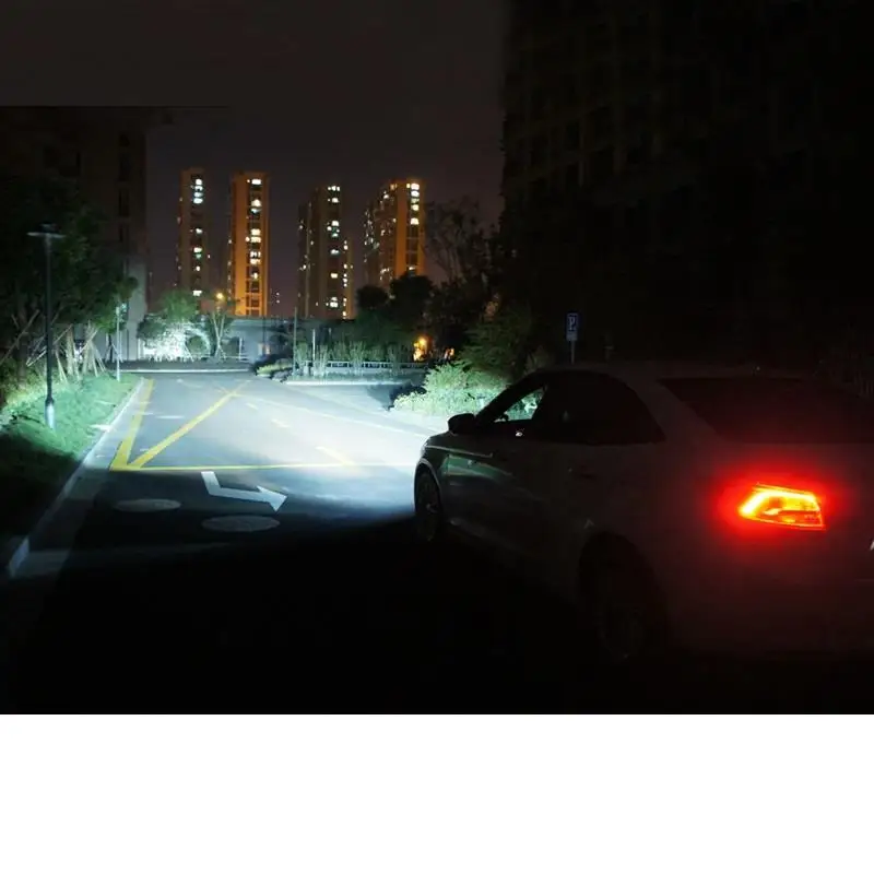 Cob боковой сигнал поворота автомобиля Стайлинг внешний Luces Para авто Drl светодиодные фары автомобиля фары в сборе 17 18 для Ford Escort