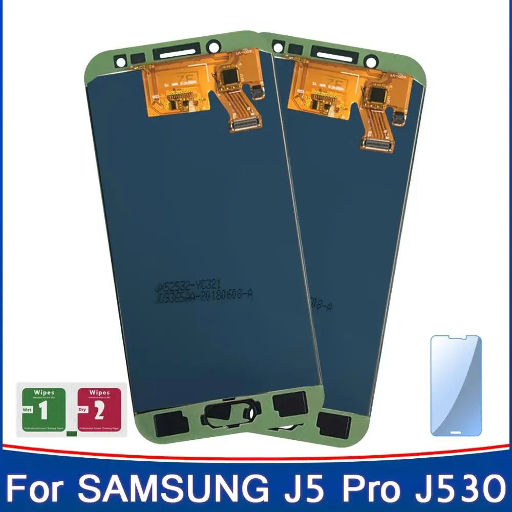2 шт. сенсорный ЖК-экран дигитайзер для SAMSUNG J5 Pro 2017 J530F SM-J530F высокий TFT дисплей