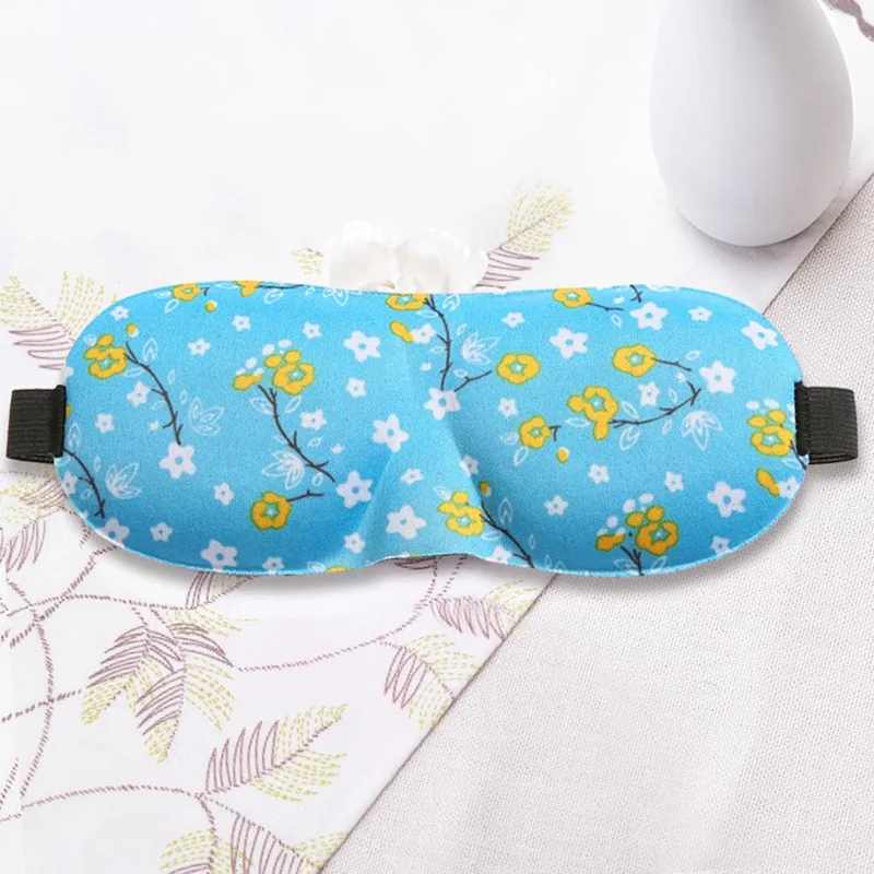 Путешествия 3D маска для глаз ночной расслабляющий сон мягкий тент крышка Спящая повязка на глаза - Название цвета: FL