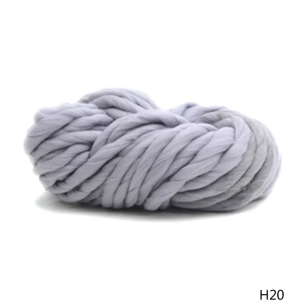 Bulky Arm Knitting Wool Chunky Wool Yarn Super Soft Wool Roving Crocheting DIY