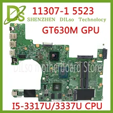 KEFU 11307-1 Motherboard FOR Dell INSPIRON 15Z 5523 Laptop Motherboard I5-3317U/3337 CPU GT630M video card original 100% tested