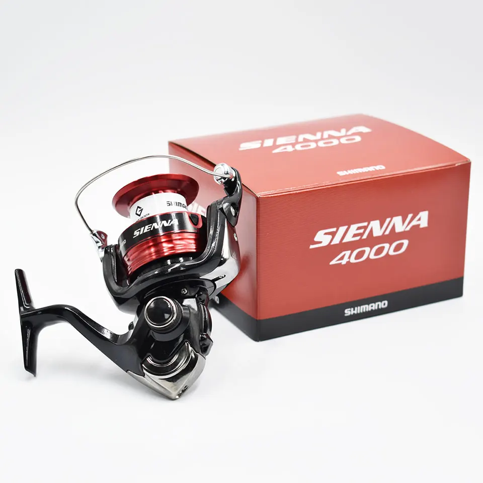 Рыболовная катушка SHIMANO SIENNA спиннинговая 1000FG/2500FG/4000FG 3 + 1BB с алюминиевой катушкой