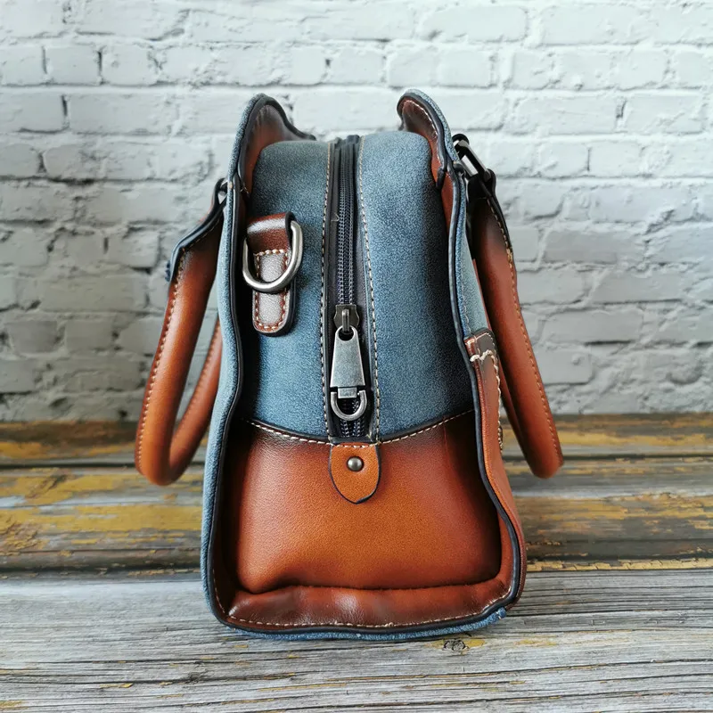 genuíno Das Mulheres Do Vintage Tote Designer