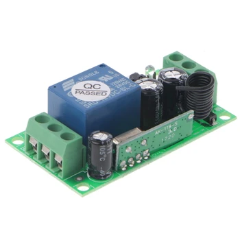 

12V 1CH Relay Long Diatance Remote Control Switch Receiver + 1-Key Transmitter J6PB