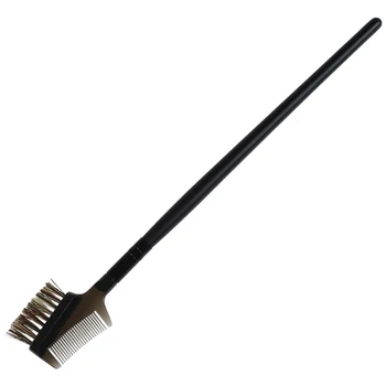 

Eyelash Extension Eyebrow Eye Brow Make Up Comestic Comb Brush Wood Handle