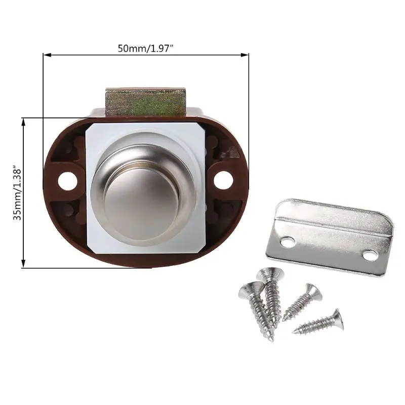 Автомобильный Замок RV Караван Лодка мотор домашний шкаф ящик защелка замки с кнопками для мебели аксессуары