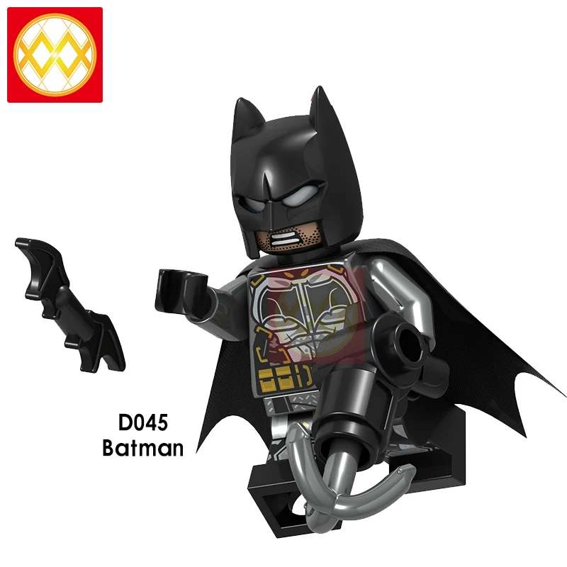 DC Multiverse Бэтмен, который смеется коллекция Knightmare Akham Джокер Самурайские дротики с Бэтменом костюм красный смерти строительные блоки игрушки - Цвет: D045