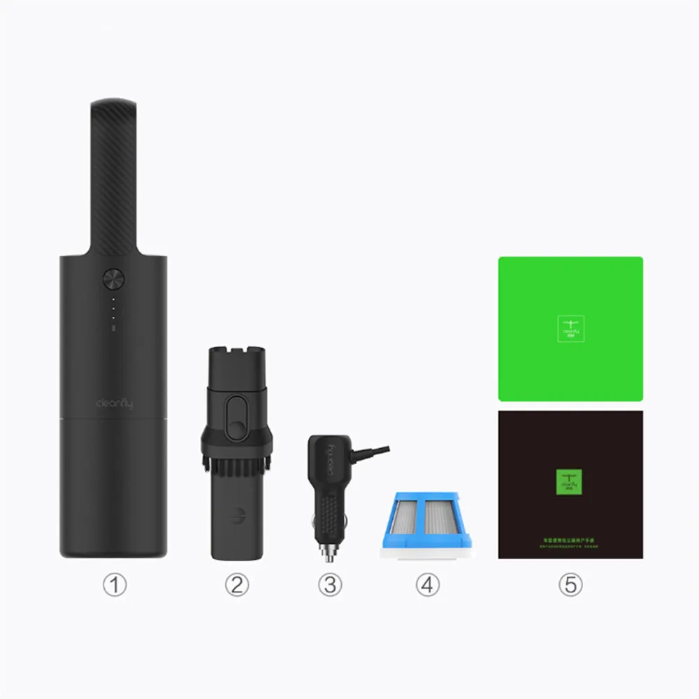 Autos Vacuum Cleaner 12V/2A for xiaomi Portable Handheld Wireless Car Vacuum Cleaner Wet and Dry Du