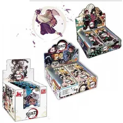 Carte Demon Slayer TCG, jeu de cartes, lettres, jouets de Table pour la famille, cadeau de noël pour enfants 