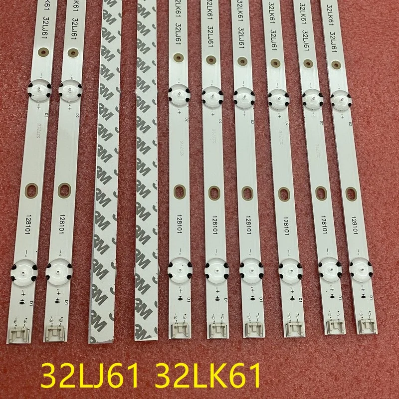 

Светодиодная подсветка для LG 32lj600 32lh510 32lh515 32lh570 32lh560 ssc_32lj61 _ boe (FHD)_ 5 светодиодов, 10 шт./лот