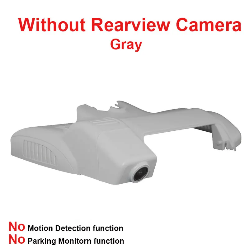 Gray No Rear Lens Kampacar автомобиля беспроводной доступ в Интернет, DVR камеры для Mercedes Benz S 320 350 400 450 500e 550 600 MB W222 C217 A217 Dash Cam Авто Регистраторы - Название цвета: Gray No Rear Lens