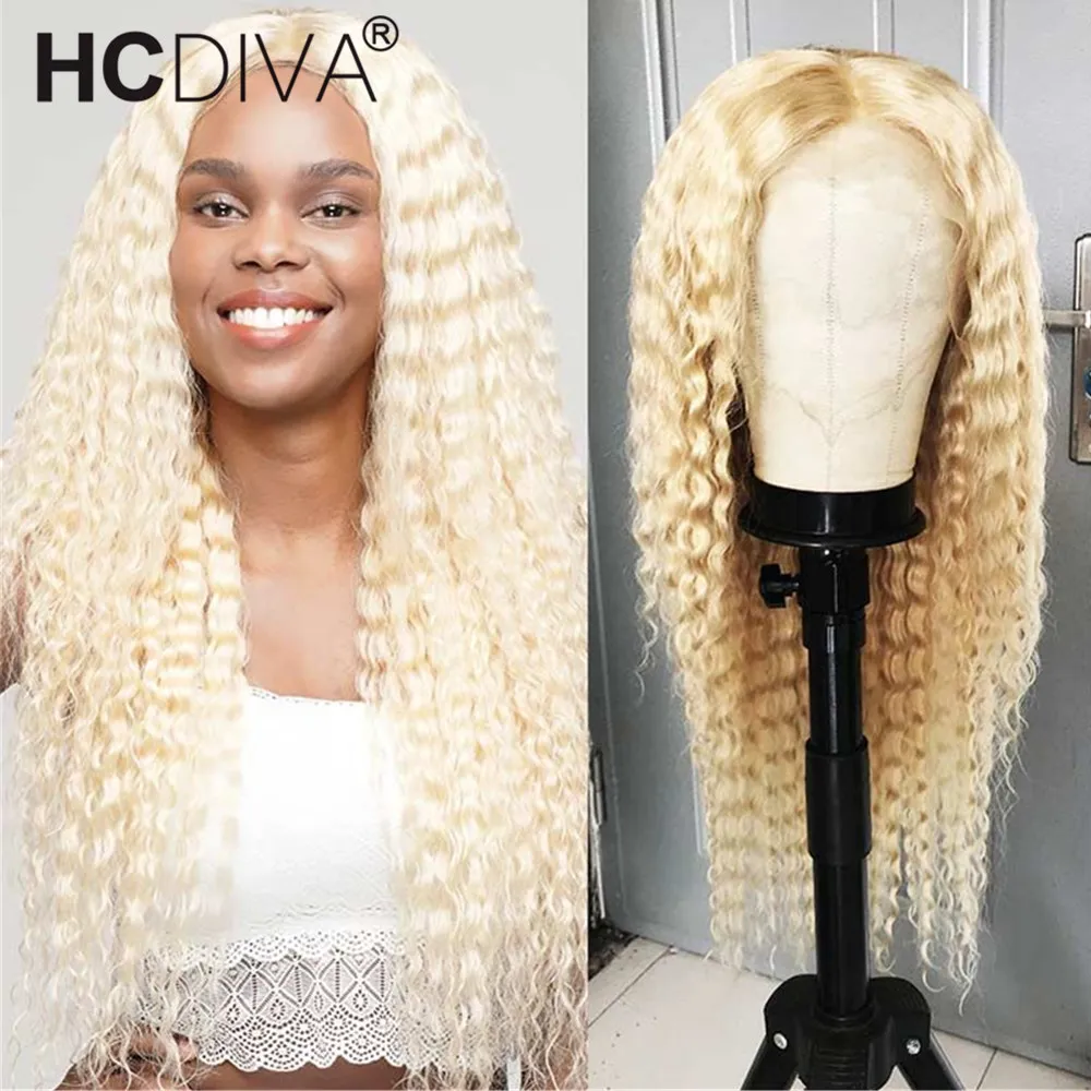Gorgeous Blonde Deep Wave Wig Landscape Concept Gorgeous Blonde Deep Wave Wig Landscape Concept