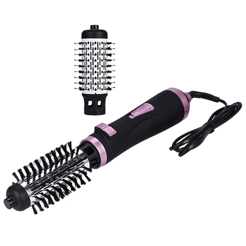 

2 In 1 Hair Dryer Brush Automatic Rotating Round For Hair Styling Tools Hot Cold Wind Electric Hair Curler Straightener Comb 30