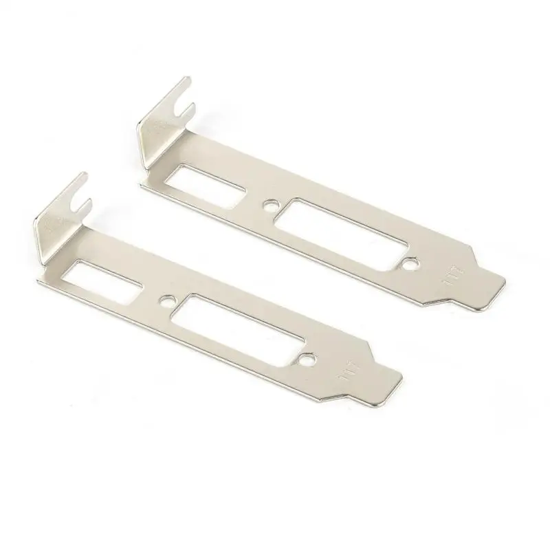 

1Set Of Low Profile Bracket Adapter VGA Port HDMI DVI Baffle Port For Half Height Graphic Video Card Set Computer Cables Connect