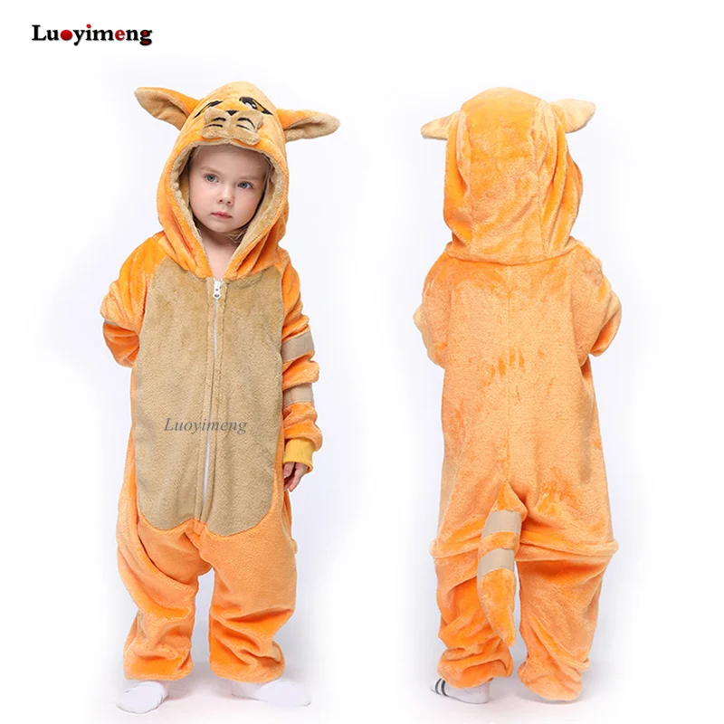 Children Stitch Kigurumi Pajama Kids Boys Girls Anime Overalls Unicorn Pijamas Stitch Onesie Animal Sleepwear Cosplay Pyjamas