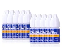 Ногти искусство советы блестящий акриловый декор с кисточкой ногтей розовая этикетка 10 шт(China)