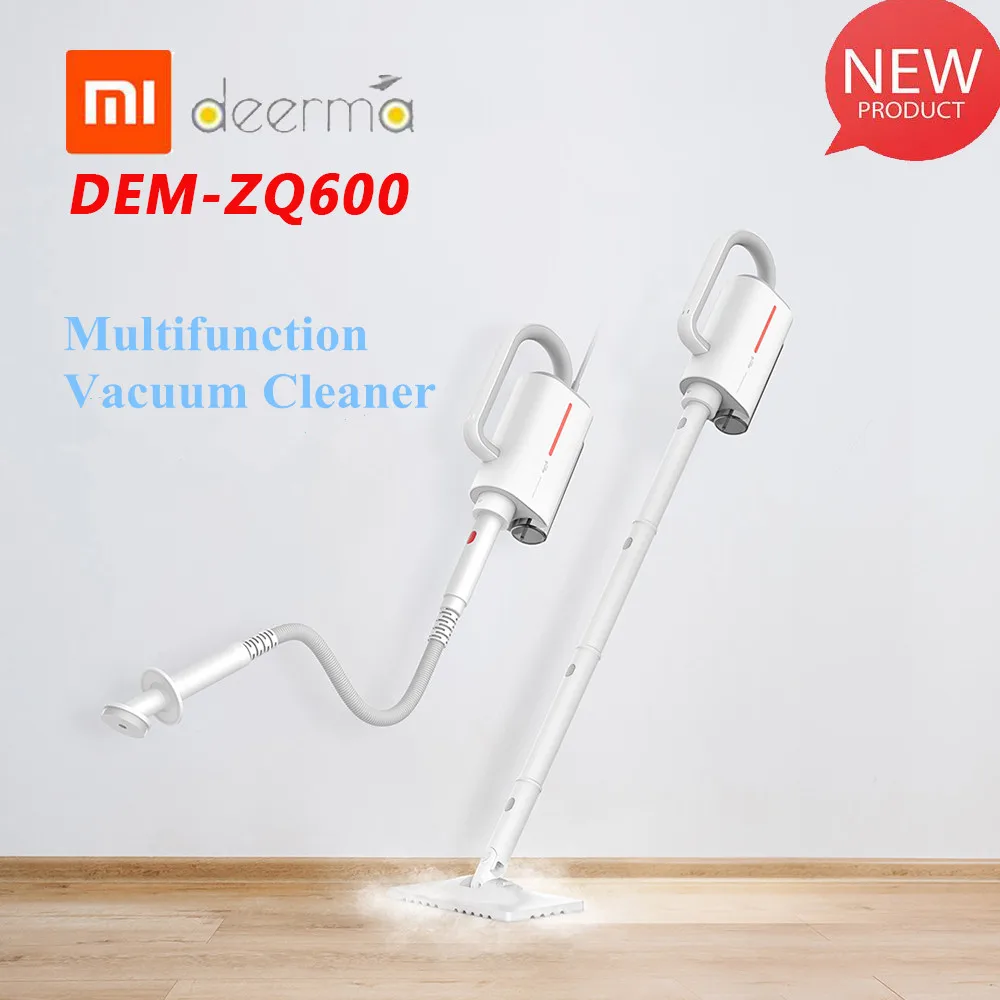 

Xiaomi Deerma DEM - ZQ600 Handheld Steam Cleaner Steam Mop Cleaner Multifunctional Sterilization Anti-Dry Detachable Water Tank