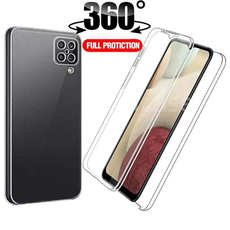 Двойной противоударный чехол для Samsung Galaxy M11 M12 M22 M32 M51 M31 A12 A42 A02S A22 A32 A52 A72 A03S A21S